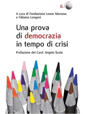 cover image of Una prova di democrazia in tempo di crisi